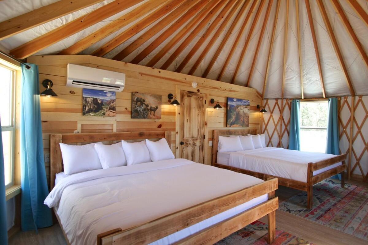 Yurt Overlook #5 With Ac And Private Bath 2 Kings Villa Orderville Exterior foto