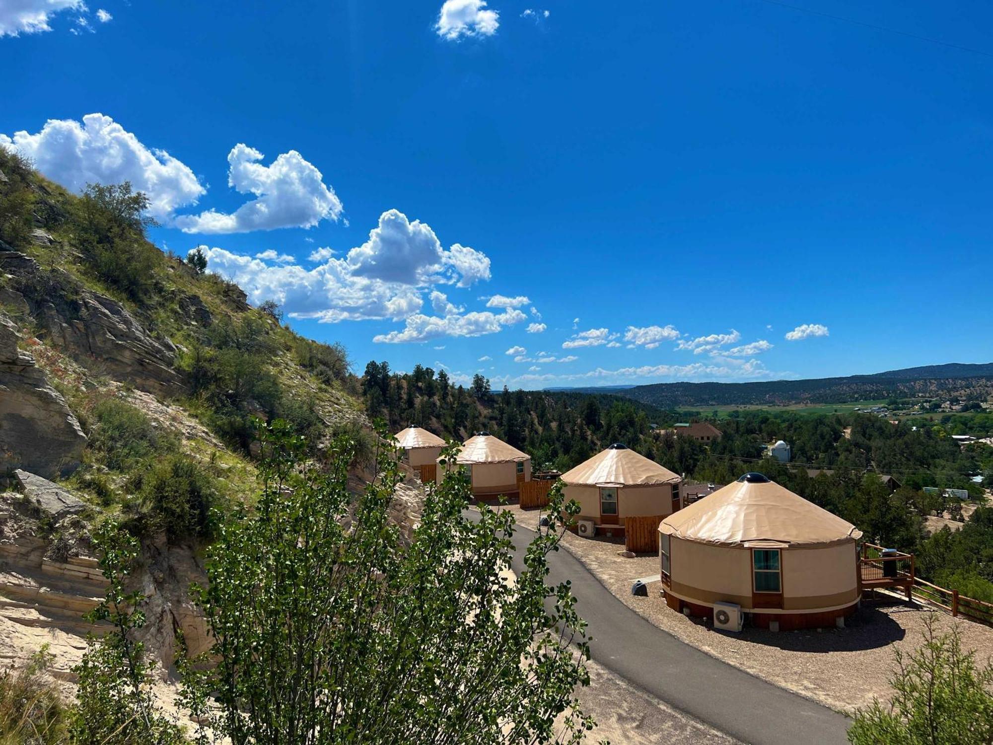 Yurt Overlook #5 With Ac And Private Bath 2 Kings Villa Orderville Exterior foto